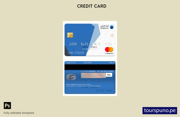 lista para imprimir plantilla de tarjeta mastercard Qatar Ahilbank